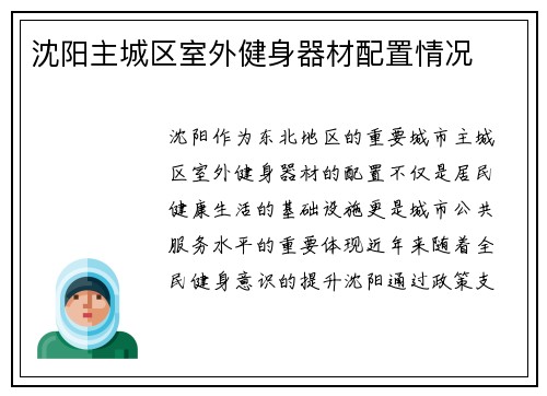 沈阳主城区室外健身器材配置情况